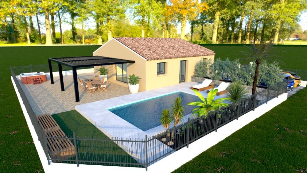 PROJET DE CONSTRUCTION - Maison T3 (80 m²) à Pouzolles<B....
