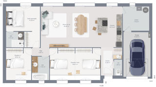  Maison 5 pices 110 m Quincy-voisins
