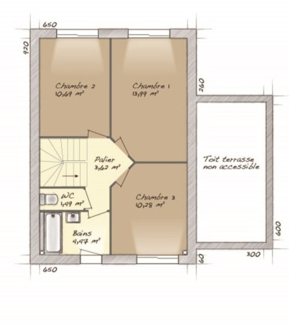 vente Maison - 5 pièce(s) - 90 m² Arbonne-la-Forêt (77630)