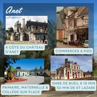 vente Terrain - 1010 m² Anet (28260)