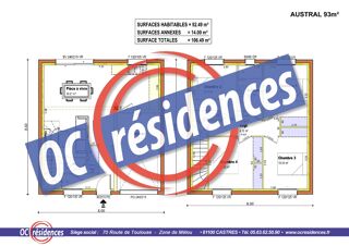  Maison  vendre 5 pices 92 m