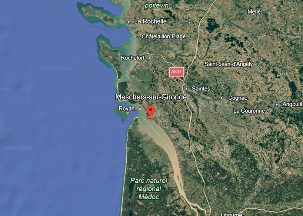 vente Terrain - 750 m² Meschers-sur-Gironde (17132)