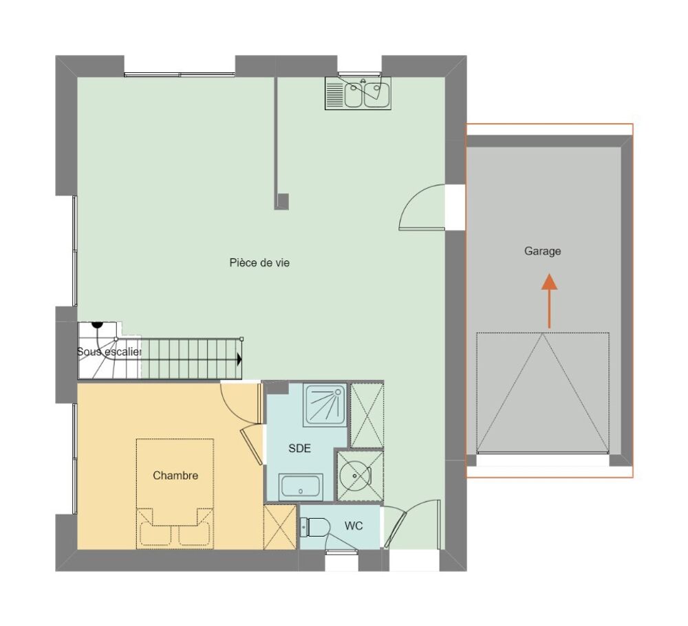 vente Maison - 4 pièce(s) - 89 m² Saint-Erblon (35230)