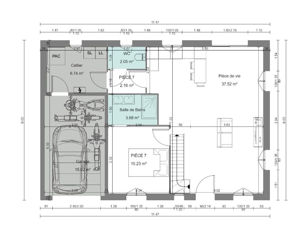 MAISON NEUVE À CONSTRUIRE DE 104 M² IDÉALEMENT SITUÉE À ....