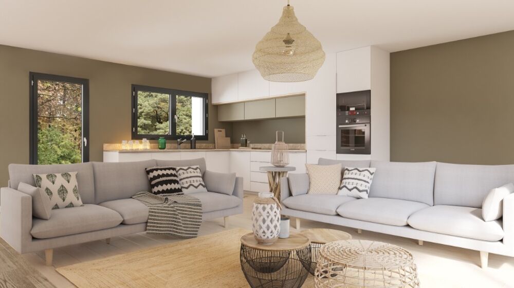 PROJET PRÊT À DÉCORER : terrain 531 m² + maison ossature....