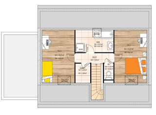  Maison 5 pi�ces 95 m� �couflant