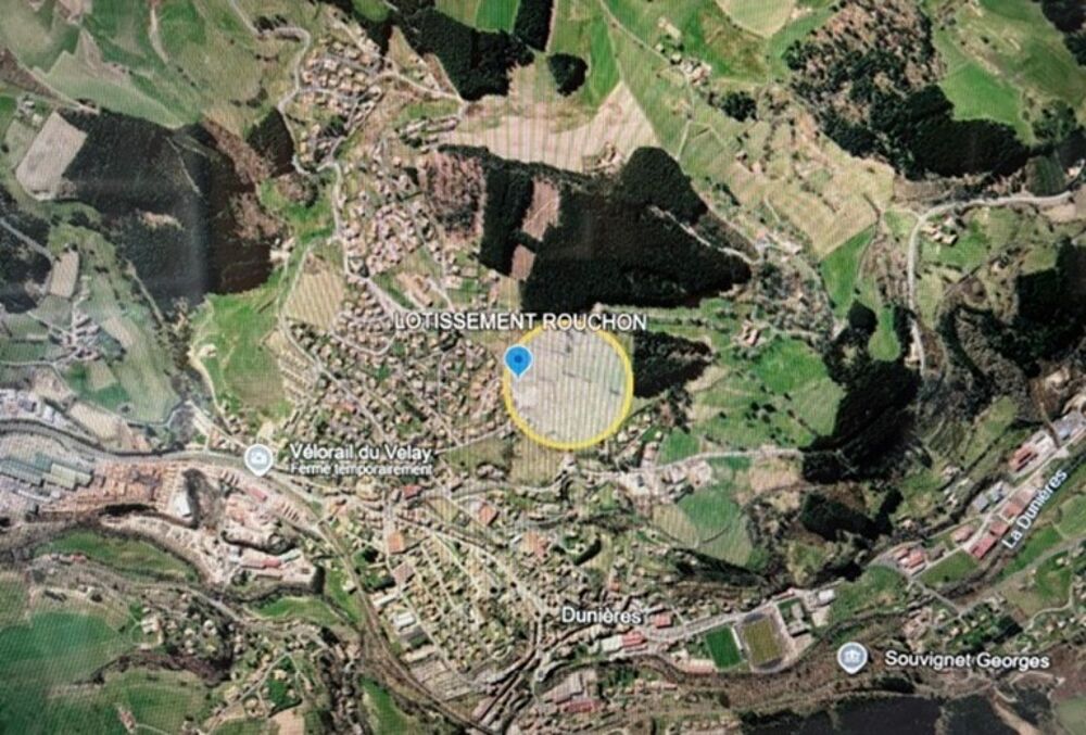 vente Terrain - 756 m² Dunières (43220)