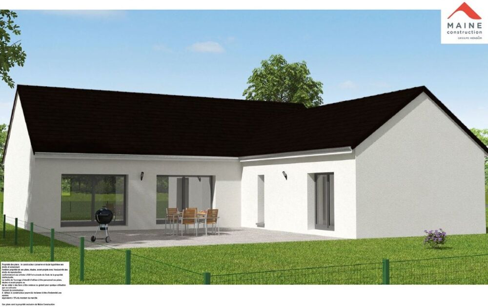 VENTE : maison de 4 pièces (130 m²) à Teloché Idéale....