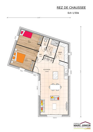  Maison à vendre 4 pièces 70 m²