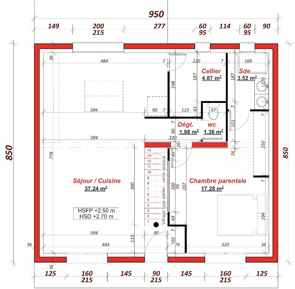 MAISON À CONSTRUIRE DE 130 M² À CHANTELOUP-EN-BRIE, PROC....