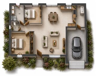  Maison à vendre 3 pièces 71 m²