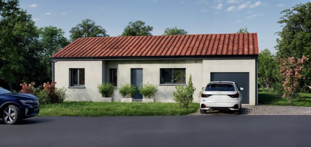 Cette charmante maison de plain-pied de 90 m² avec son t....
