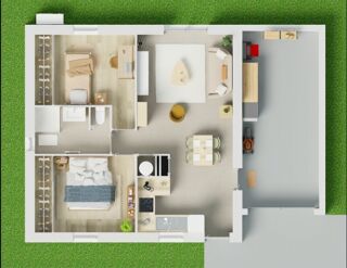  Maison 4 pièces 50 m² Louviers