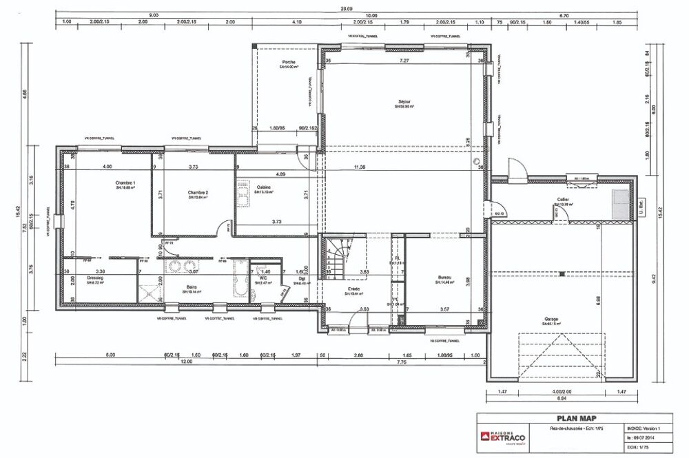 vente Maison - 7 pièce(s) - 200 m² Saint-Léger-de-Rôtes (27300)