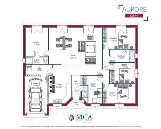  Maison  vendre 6 pices 128 m