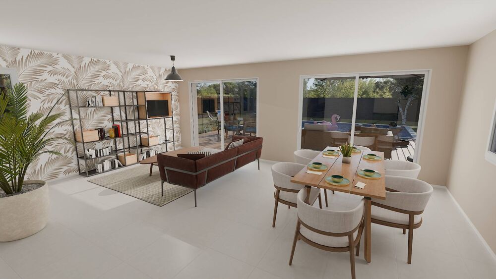 vente Maison - 4 pice(s) - 100 m Veurey-Voroize (38113)