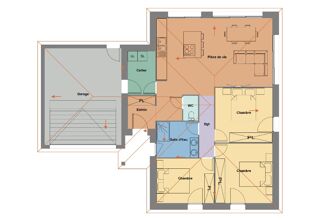  Maison 4 pi�ces 85 m� Saint-yvi