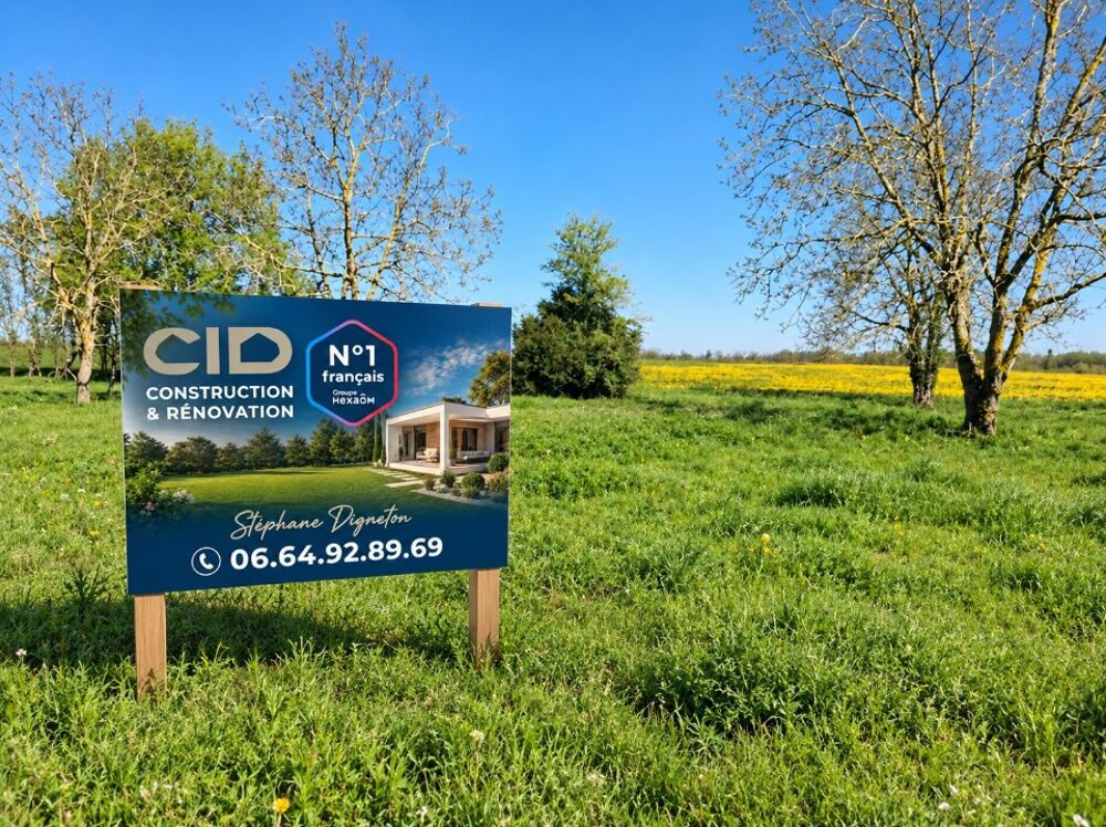 vente Terrain - 1294 m² Tauxigny (37310)