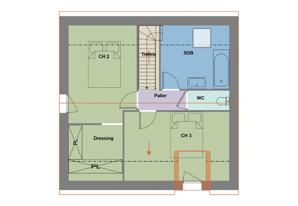 vente Maison - 4 pièce(s) - 95 m² Berric (56230)