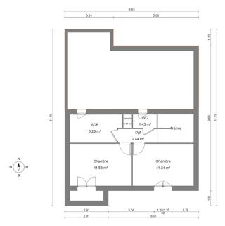  Maison � vendre 5 pi�ces 95 m�