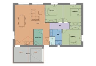  Maison à vendre 4 pièces 80 m²