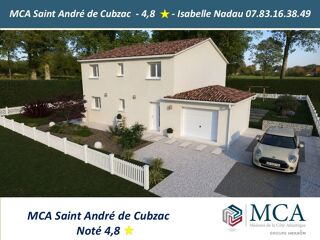  Maison 3 pièces 70 m² Saint-andré-de-cubzac