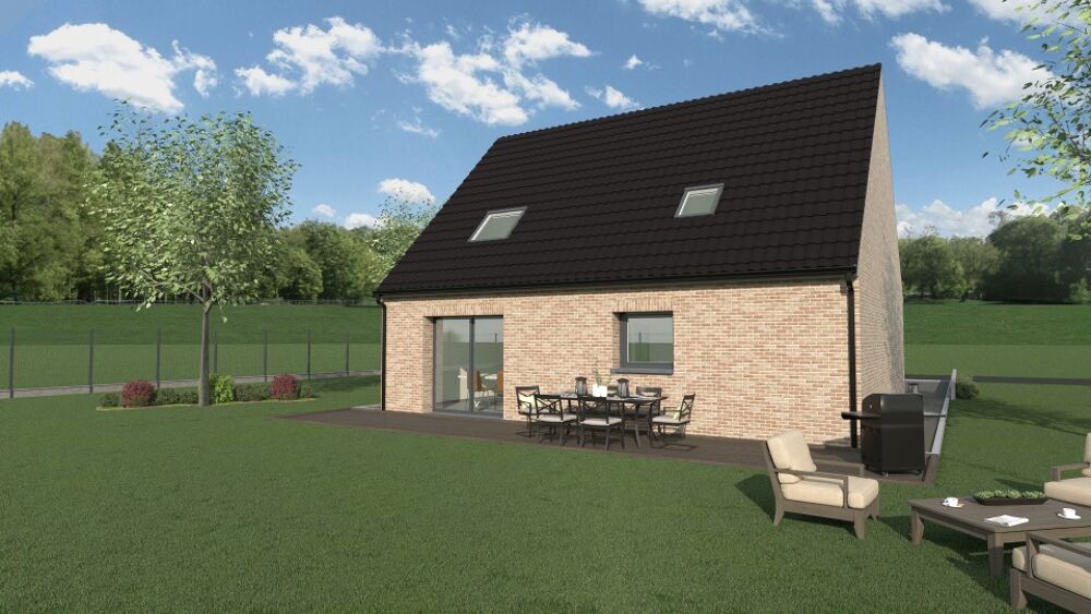 vente Maison - 4 pice(s) - 95 m Herzeele (59470)