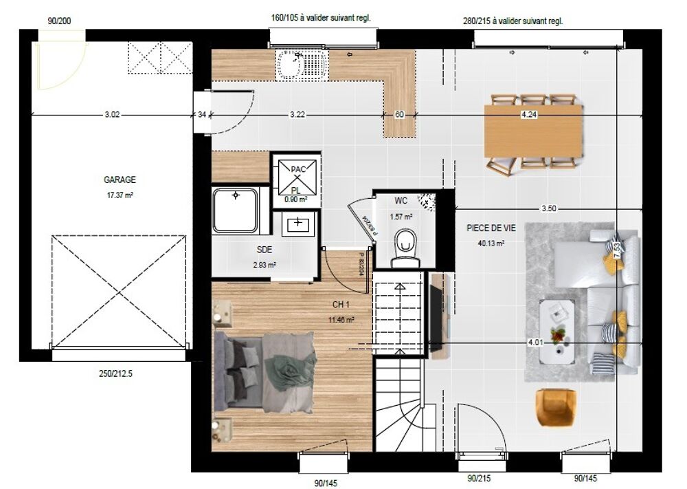 Feneu : maison T5 (84 m²) à vendre Emplacement privi....