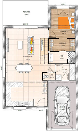 Maison à vendre 5 pièces 106 m²