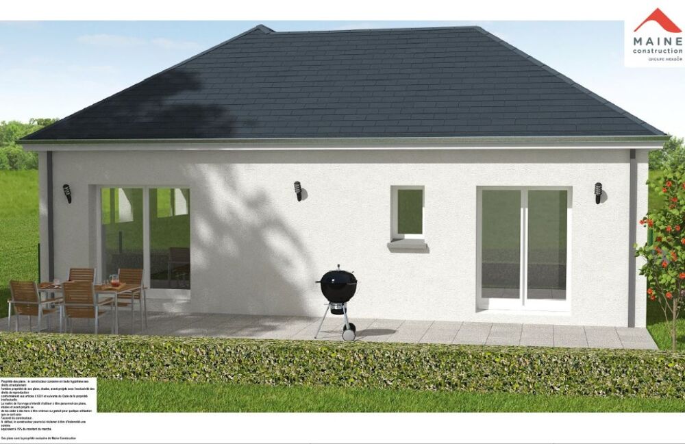 vente Maison - 3 pièce(s) - 99 m² Saint-Jean-d'Assé (72380)
