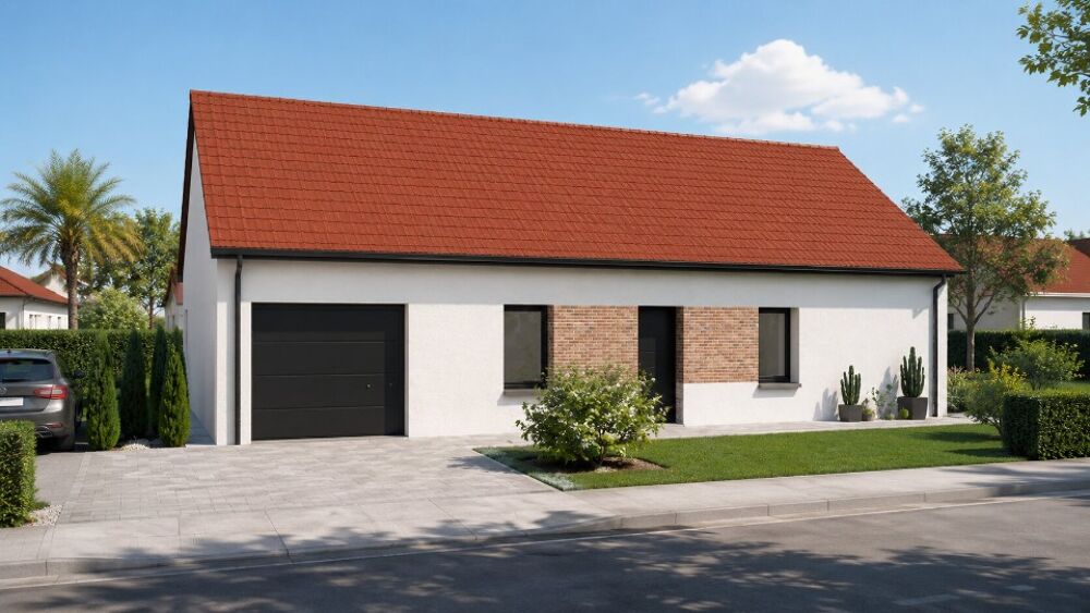 Maison neuve de plain-pied de 101 m² à Beuvry C....