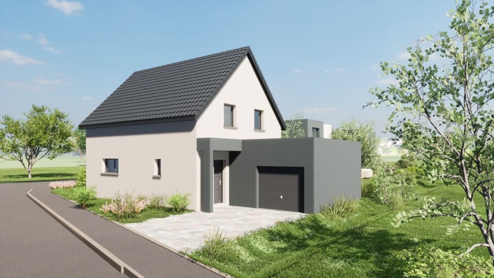 VEFA Terrain + Maison neuve 4P, 108m² habitable en R....
