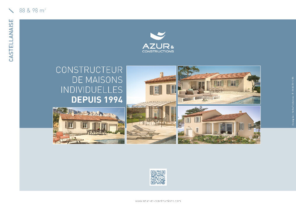 MAISON À CONSTRUIRE DE 98 M² PROCHE DE MARSEILLE, 4 PIÈC....
