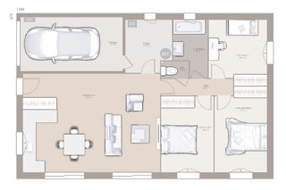 Maison à vendre 4 pièces 90 m²