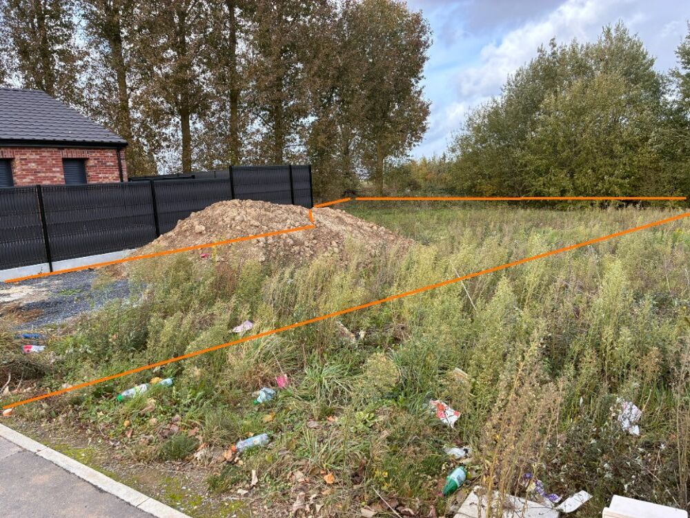 vente Terrain - 584 m² Curgies (59990)