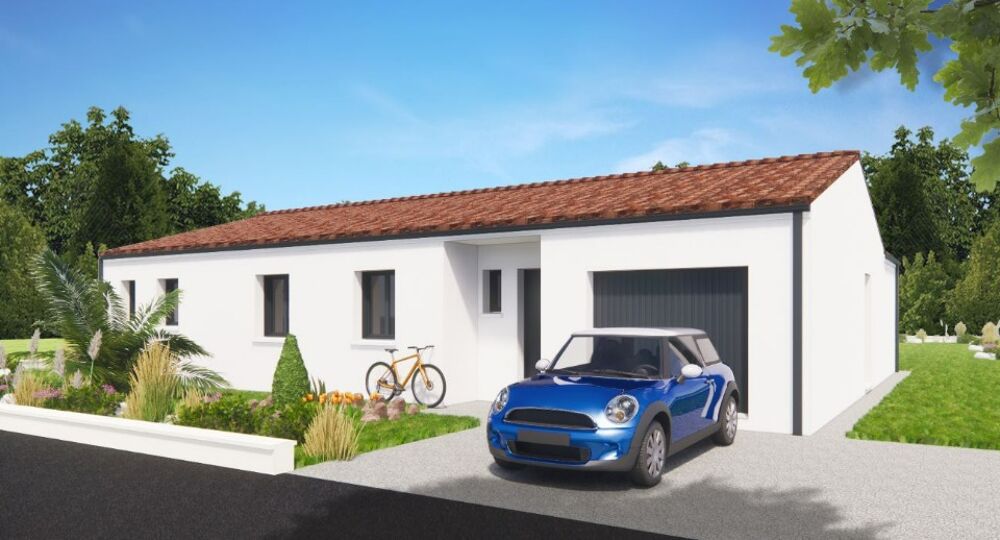 MAISON À CONSTRUIRE DE 110 M² À NANTEUIL-EN-VALLEE, 4 PI....