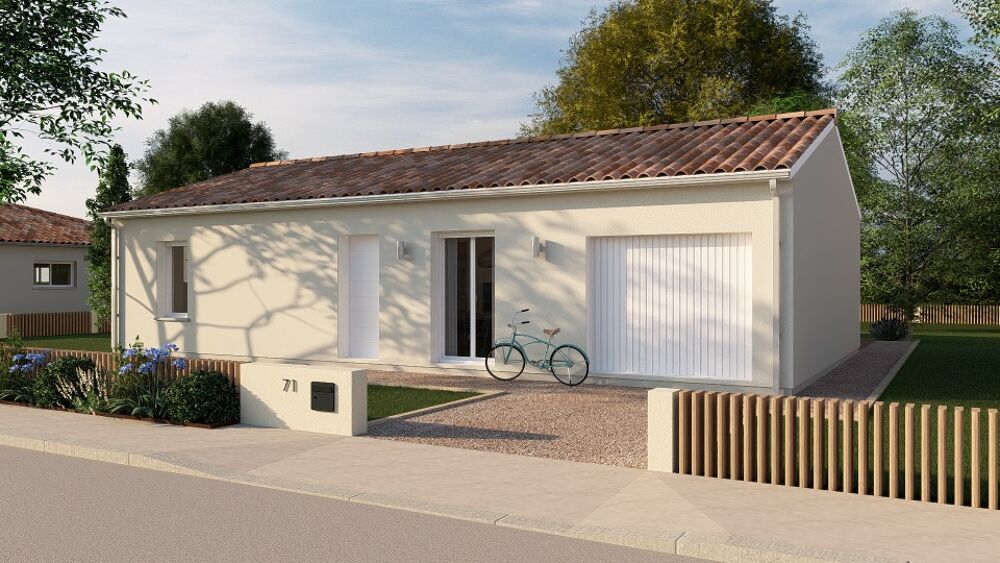 Maison neuve 4 pièces avec terrain à Portets (33640)<BR/....