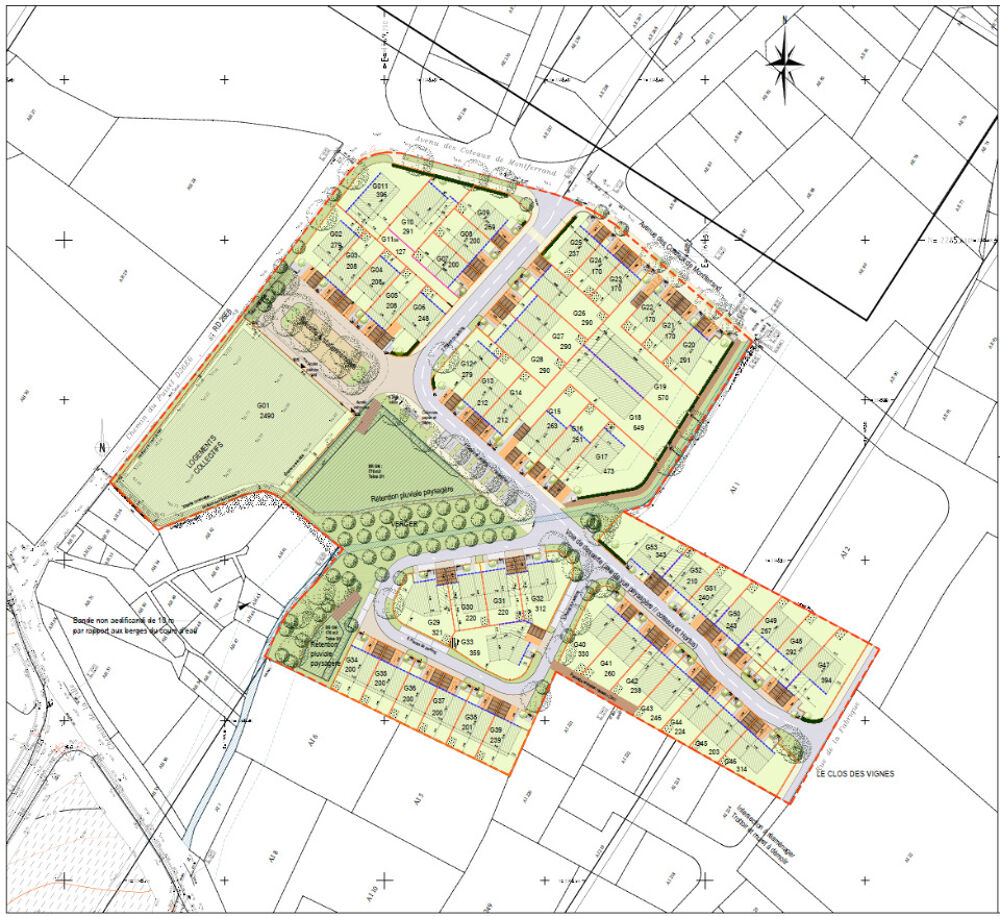 vente Terrain - 291 m² Saint-Mathieu-de-Tréviers (34270)