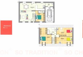  Maison à vendre 5 pièces 90 m²