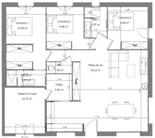  Maison � vendre 4 pi�ces 82 m�