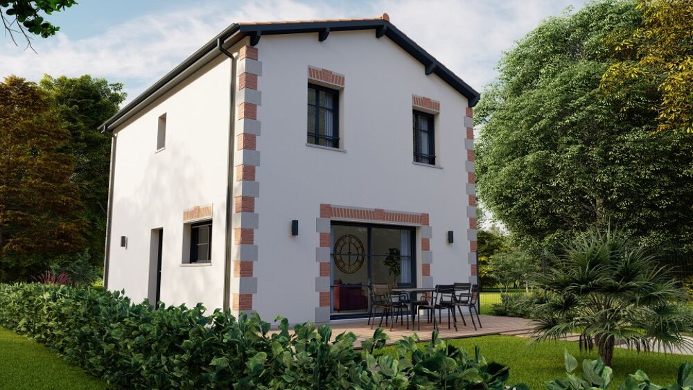 Sur un terrain constructible de 400 m² bien exposé côté ....