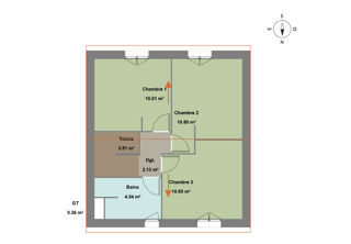  Maison 4 pi�ces 77 m� Salon-de-provence