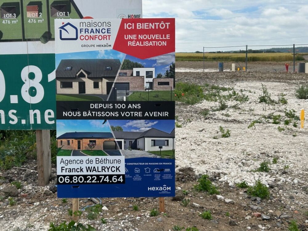 MAISON À CONSTRUIRE DE 120 M² À SAINS-EN-GOHELLE, À PROX....