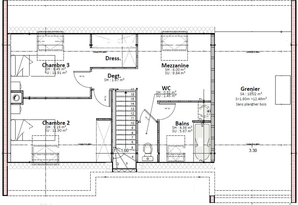vente Maison - 5 pièce(s) - 98 m² Coulans-sur-Gée (72550)