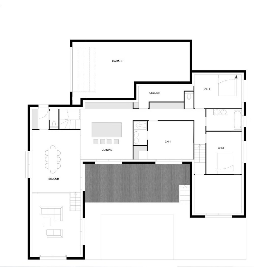 MAISON À CONSTRUIRE DE 195 M² IDÉALEMENT SITUÉE À BOUVRO....