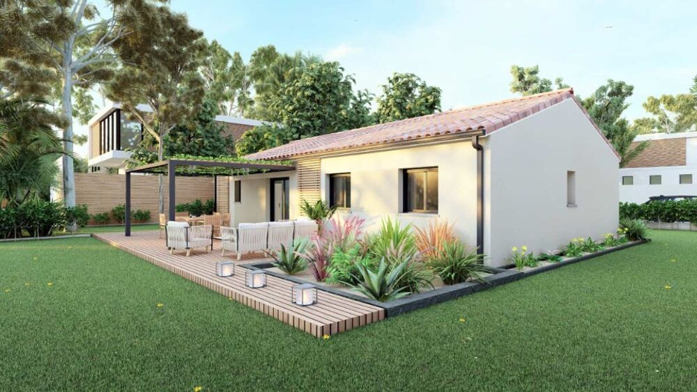MAISON À CONSTRUIRE DE 90 M² À FLOIRAC AVEC 5 PIÈCES PRO....