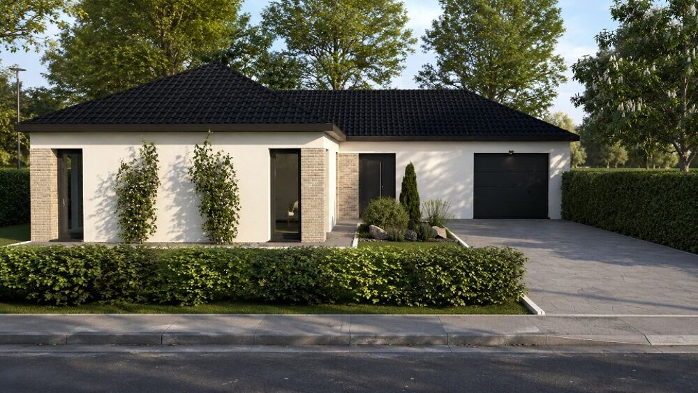 Maison neuve de plain-pied de 105 m² à Mazingarbe <B....