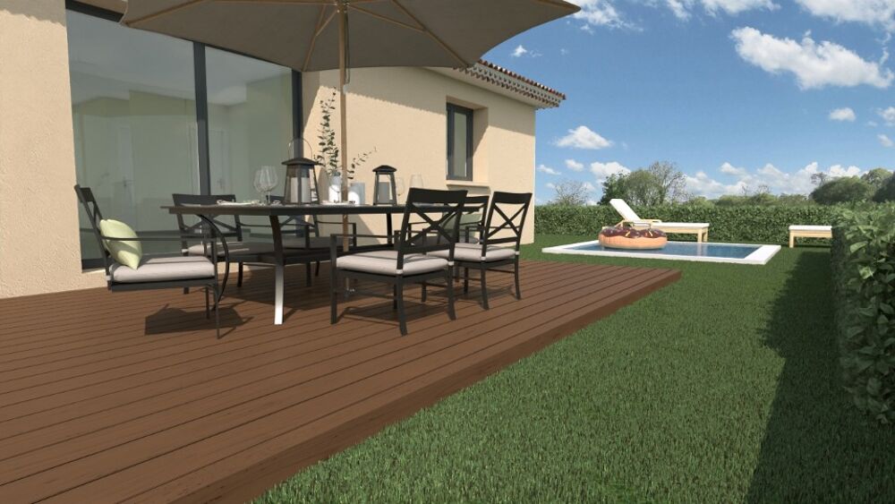 vente Maison - 3 pièce(s) - 60 m² Brue-Auriac (83119)