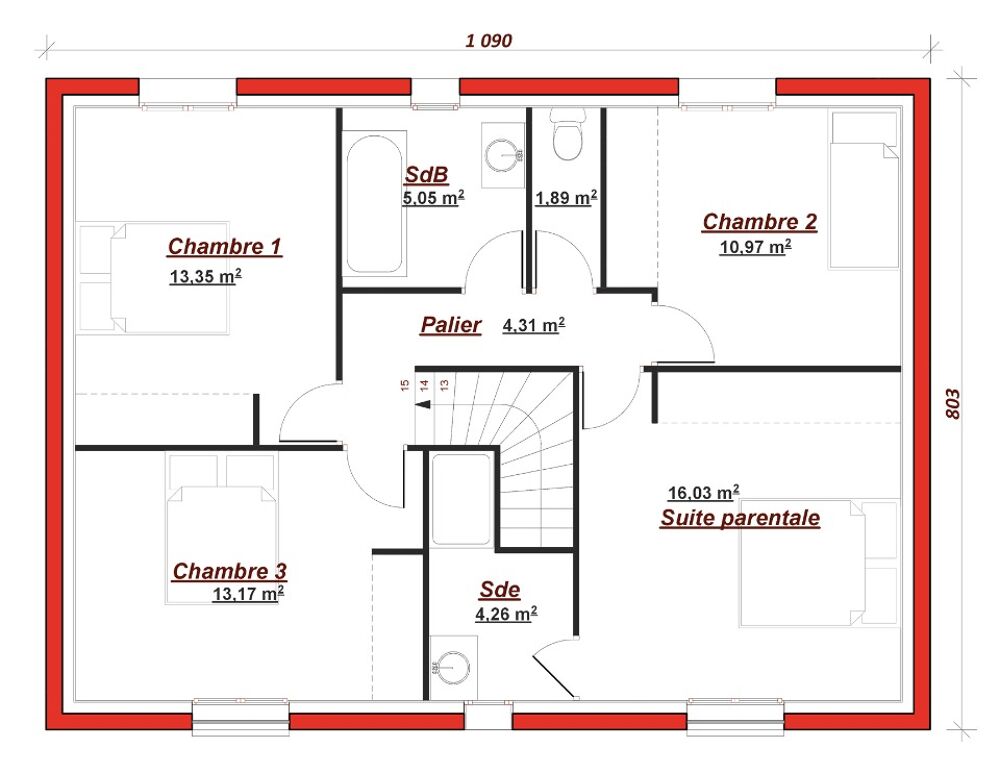 vente Maison - 6 pièce(s) - 140 m² Chatou (78400)