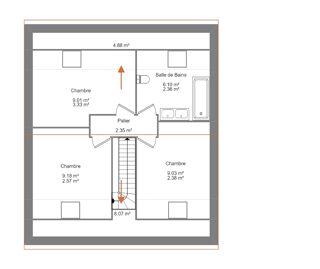  Maison à vendre 5 pièces 90 m²